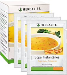 SOPAS INSTANTÂNEAS Sabor Legumes e Verduras